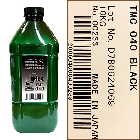 Тонер для HP Color Универсал тип TMC 040 (фл,1кг,ч,Polyester,IMEX) Green Line 