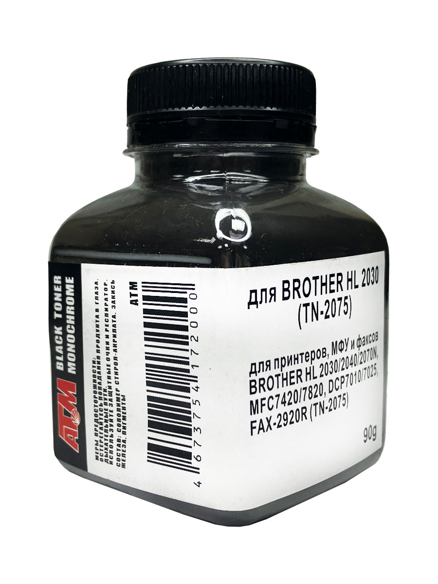 Тонер для BROTHER HL 2030/2040/2070/2140/2150/2170/DCP 7030/7040/7045 (фл,90) ATM