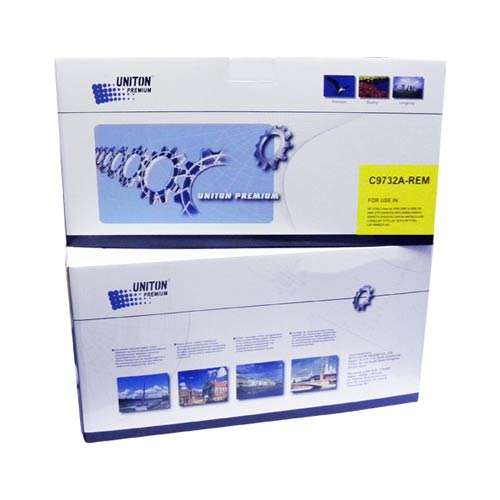 Картридж для HP Color LJ 5500  C9732A (645A) (R) желтый (11K) UNITON Premium