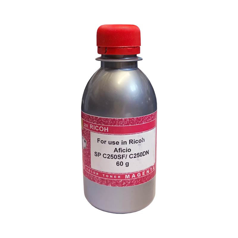 Тонер для RICOH SP C250 (фл,60,красный,Chemical) Silver ATM