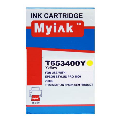 Картридж для (T6534) EPSON St Pro 4900 Yellow MyInk SAL