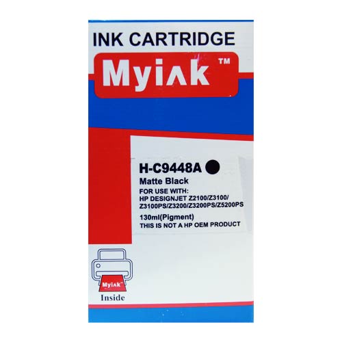 Картридж для ( 70) HP DesignJet  Z2100/Z3100/Z3200 C9448A черный  матовый  (130ml, Pigment) MyInk  SAL
