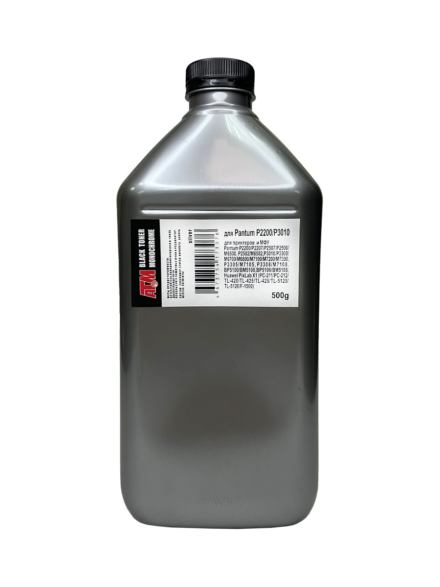 Тонер для Pantum P2200/P3010 (фл,500) Silver ATM