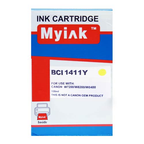 Картридж для CANON  BCI-1411Y  W7200/8200 Yellow MyInk SAL