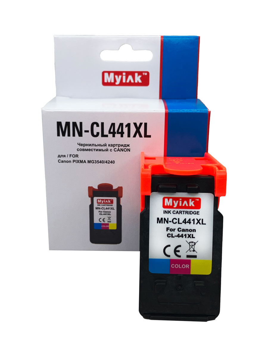 Картридж для CANON CL-441XL PIXMA MG3540/4240 (R) Color (18ml) Myink