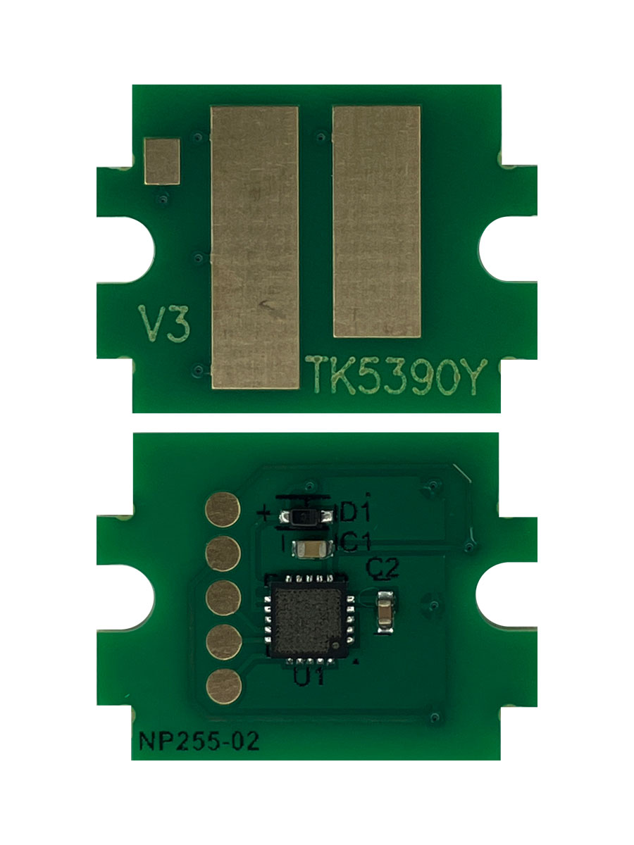 Чип к-жа (TK-5390 Y) Kyocera PA4500cx (13K) yellow UNItech (Zhono)