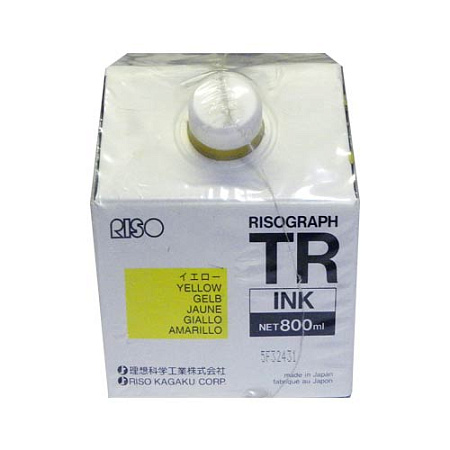 Краска Riso ТR (т,800ml,желт) Япония Краска Riso ТR (т,800ml,желт) Япония
