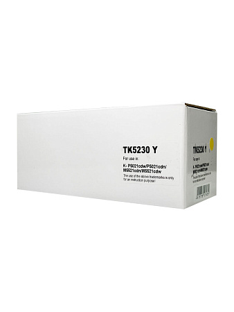 Тонер-картридж для (TK-5230 Y) KYOCERA ECOSYS P5021/M5521 (2,2K) желтый (compatible) Тонер-картридж для (TK-5230 Y) KYOCERA ECOSYS P5021/M5521 (2,2K) желтый (compatible)