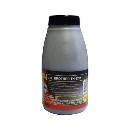 Тонер для BROTHER HL 2240/2250/2130/2132/DCP-7060/7065/MFC-7360 (TN-2235/2275/2080/2090) (фл,100) ATM Тонер для BROTHER HL 2240/2250/2130/2132/DCP-7060/7065/MFC-7360 (TN-2235/2275/2080/2090) (фл,100) ATM