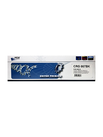 Картридж для CANON LBP-631/ 633, MF651/655/657  Cartridge 067K черный (1,35K)  UNITON Premium 