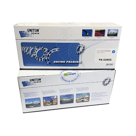 Тонер-картридж для (TK-5280С) KYOCERA ECOSYS P6235/M6635 (11K) синий UNITON Premium Тонер-картридж для (TK-5280С) KYOCERA ECOSYS P6235/M6635 (11K) синий UNITON Premium