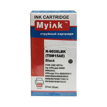 Картридж для (903XL) HP OfficeJet 6960/ 6970 T6M15AE (Применение ограничено!) Black MyInk SAL Картридж для (903XL) HP OfficeJet 6960/ 6970 T6M15AE (Применение ограничено!) Black MyInk SAL