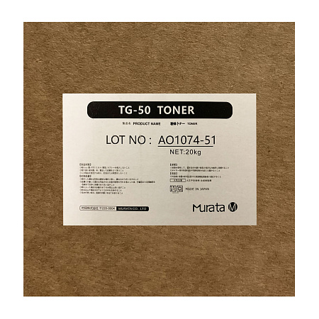 Тонер для KYOCERA Type TG-50 (TK-1150/1160/1170/1200) (короб,2х10кг) MURATA Япония 
