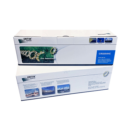 Картридж для CANON LBP-621/ 623, MF641/643/645 Cartridge 054H C синий (2,3K) UNITON Premium GREEN LINE (Eco Protected) Картридж для CANON LBP-621/ 623, MF641/643/645 Cartridge 054H C синий (2,3K) UNITON Premium GREEN LINE (Eco Protected)