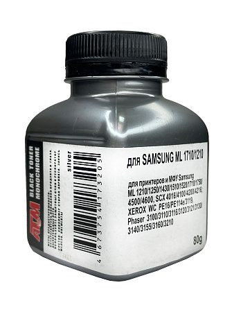 Тонер для SAMSUNG ML 1710/1210 Universal (фл,80) Silver ATM Тонер для SAMSUNG ML 1710/1210 Universal (фл,80) Silver ATM