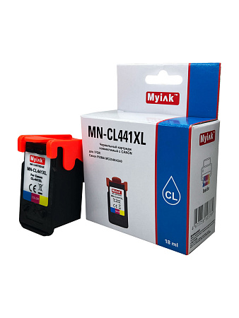 Картридж для CANON  CL-441XL PIXMA MG3540/4240 (R) Color (18ml) Myink 