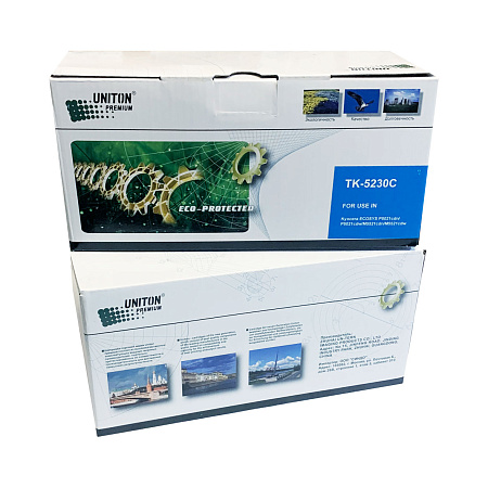 Тонер-картридж для (TK-5230 C) KYOCERA ECOSYS P5021/M5521 (2,2K) синий UNITON Premium GREEN LINE (Eco Protected) Тонер-картридж для (TK-5230 C) KYOCERA ECOSYS P5021/M5521 (2,2K) синий UNITON Premium GREEN LINE (Eco Protected)