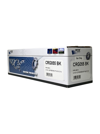 Картридж для CANON LBP-663/664/ MF746/742/744  Cartridge 055 черный (2,3K) БЕЗ ЧИПА!!! UNITON Premium 