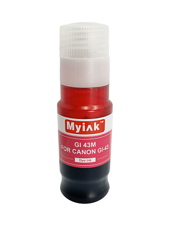 Чернила для CANON GI-43M ( 60мл, контейнер, magenta Dye) для PIXMA G540/G640 GI43M MyInk Чернила для CANON GI-43M ( 60мл, контейнер, magenta Dye) для PIXMA G540/G640 GI43M MyInk