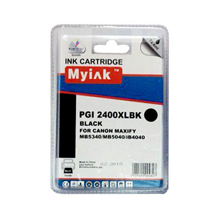 Картридж для CANON PGI-2400XLBK MAXIFY MB5340/MB5040/iB4040 Black (74,6ml, Pigment) MyInk SAL Картридж для CANON PGI-2400XLBK MAXIFY MB5340/MB5040/iB4040 Black (74,6ml, Pigment) MyInk SAL