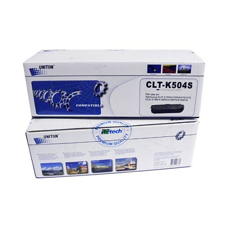 Картридж для SAMSUNG CLP-415/CLX-4195 (CLT-K504S) (2,5K) черный UNITON Premium Картридж для SAMSUNG CLP-415/CLX-4195 (CLT-K504S) (2,5K) черный UNITON Premium
