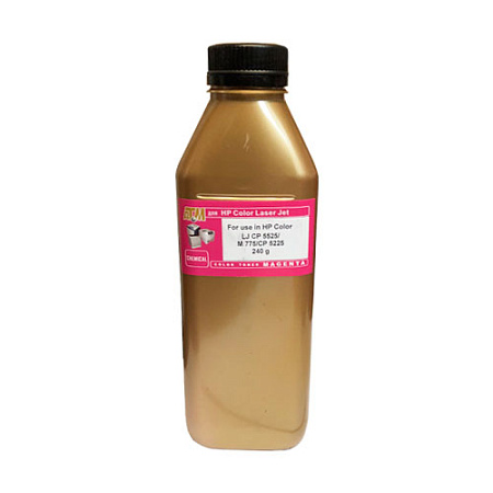 Тонер для HP Color LJ CP 5525/M775/CP5225 (фл,240,красный,Chemical MKI) Gold ATM Тонер для HP Color LJ CP 5525/M775/CP5225 (фл,240,красный,Chemical MKI) Gold ATM