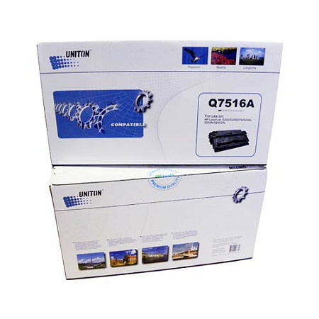Картридж для HP LJ 5200 Q7516A (12K) UNITON Premium Картридж для HP LJ 5200 Q7516A (12K) UNITON Premium