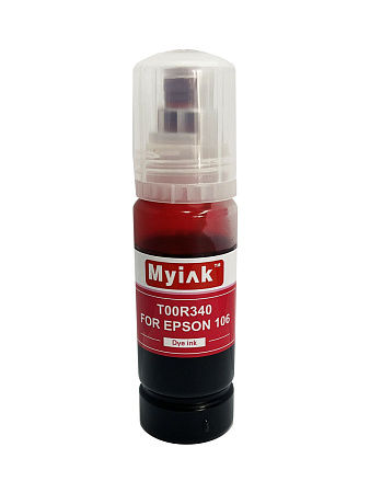 Чернила для EPSON EcoTank (106) (T00R340) ET-7700/7750/L7160/L7180 (70мл,magenta,Dye) MyInk Чернила для EPSON EcoTank (106) (T00R340) ET-7700/7750/L7160/L7180 (70мл,magenta,Dye) MyInk