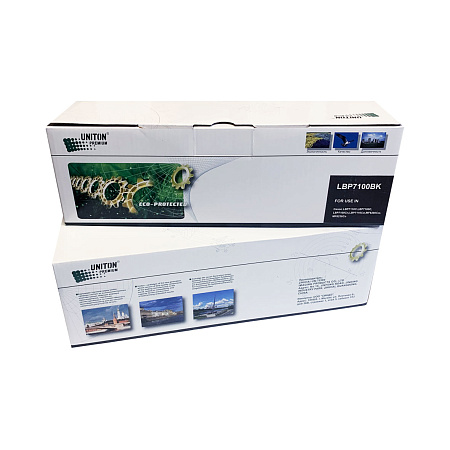 Картридж для CANON LBP-7100  Cartridge 731HBk черный (2,4K) UNITON Premium GREEN LINE (Eco Protected) 