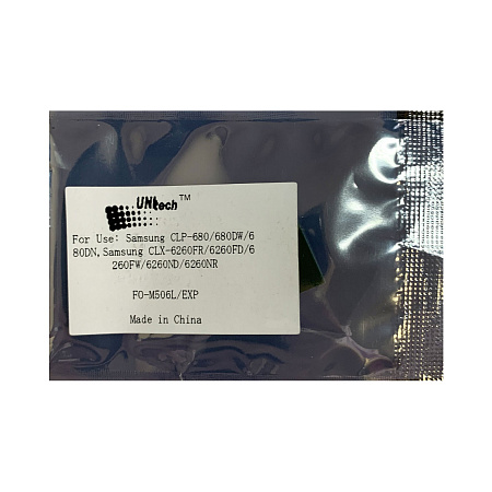 Чип к-жа Samsung CLP-680/CLX-6260 (3,5K) magenta (CLT-M506L) UNItech(Apex) 