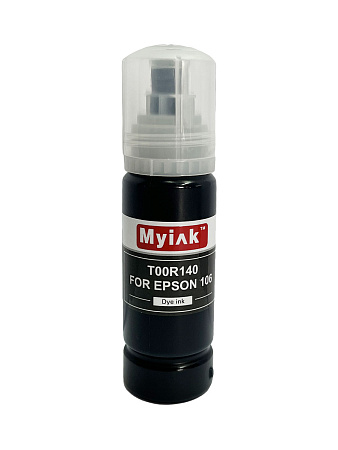 Чернила для EPSON EcoTank (106) (T00R140) ET-7700/7750/L7160/L7180 (70мл,photo black,Dye) MyInk Чернила для EPSON EcoTank (106) (T00R140) ET-7700/7750/L7160/L7180 (70мл,photo black,Dye) MyInk