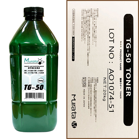 Тонер для KYOCERA Универсал тип TG-50 (фл,900,MURATA) Green Line 