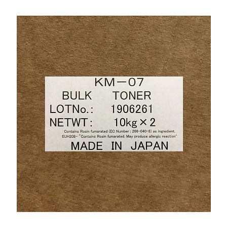 Тонер для KYOCERA type KM-07  FS-6025/6525/6030/6530/TASKalfa 255 (TK-475/477) (короб,2х10кг) TOMOEGAWA Япония 