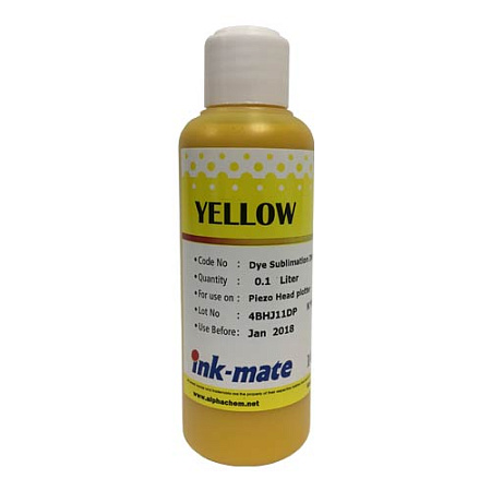 Чернила сублимационные для EPSON (100мл,yellow) TIMB-P40Y Ink-Mate SAL Чернила сублимационные для EPSON (100мл,yellow) TIMB-P40Y Ink-Mate SAL