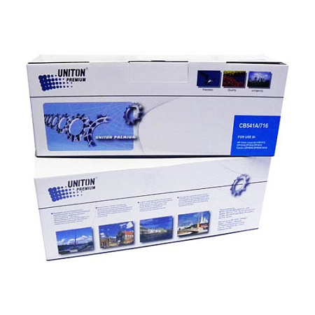 Картридж для HP Color LJ CP 1215/ CM 1312 CB541A (125A)/ CANON LBP-5050 Cartridge 716C синий (1,4K) UNITON Premium GREEN LINE (Eco Protected) Картридж для HP Color LJ CP 1215/ CM 1312 CB541A (125A)/ CANON LBP-5050 Cartridge 716C синий (1,4K) UNITON Premium GREEN LINE (Eco Protected)