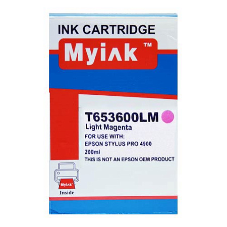 Картридж для (T6536) EPSON St Pro 4900 Light Magenta MyInk SAL Картридж для (T6536) EPSON St Pro 4900 Light Magenta MyInk SAL