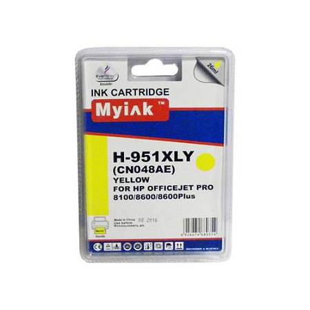 Картридж для (951XL) HP Officejet Pro 8100/8600/8600Plus/8610/8615/8620/8625/8630/8640/8660
HP Officejet Pro 251dw/276dw CN048AE Yellow (26ml, Pigment) MyInk SAL Картридж для (951XL) HP Officejet Pro 8100/8600/8600Plus/8610/8615/8620/8625/8630/8640/8660
HP Officejet Pro 251dw/276dw CN048AE Yellow (26ml, Pigment) MyInk SAL