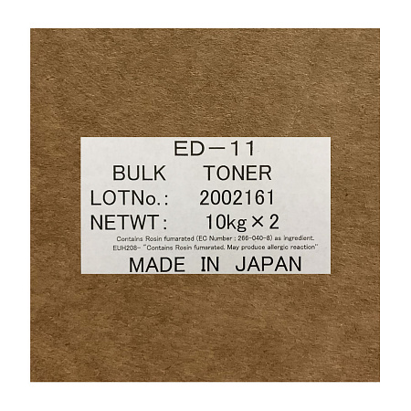 Тонер для KYOCERA type ED-11  FS-1040/1060/1020MFP/1025MFP/1120MFP/1125MFP (TK-1110/1120)  (короб,2х10кг) TOMOEGAWA Япония 