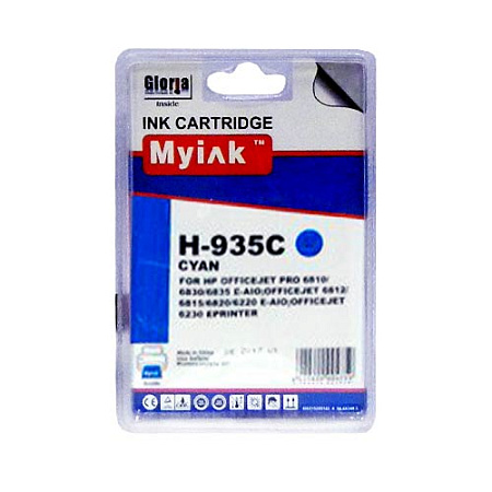 Картридж для (935XL) HP Officejet Pro 6230/6830 C2P24AE синий (14,6ml) MyInk SAL Картридж для (935XL) HP Officejet Pro 6230/6830 C2P24AE синий (14,6ml) MyInk SAL