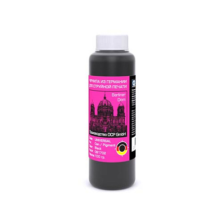 Чернила универсальные для картриджей CANON с печатающей головкой (100мл,black,Pigment) Bursten Ink 