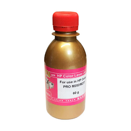 Тонер для HP Color LJ M252 / M277 (фл,60,красный,Chemical/MKI) Gold ATM 