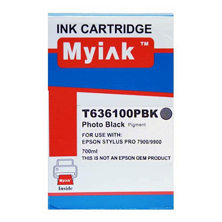 Картридж для (T6361) EPSON St Pro 7900/9900 Photo Black (700ml, Pigment) MyInk SAL Картридж для (T6361) EPSON St Pro 7900/9900 Photo Black (700ml, Pigment) MyInk SAL