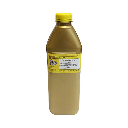 Тонер для RICOH SP C232/ 242/252/311/312 (фл,200,желтый,6K) Gold ATM 