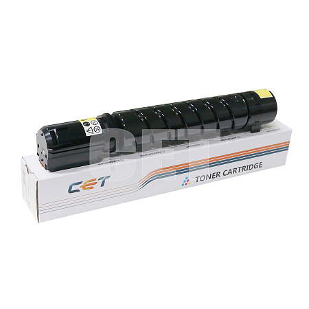 Тонер-картридж для CANON iR ADVANCE C256/356 C-EXV55 желтый (CET), CET141144 