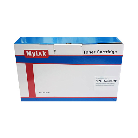 Картридж для BROTHER HL-L5000/6300/6400/DCP-L5500/6600/MFC-5700/6800 TN-3480 (8K) MyInk 