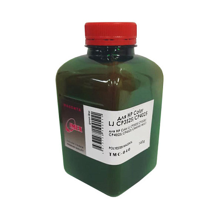 Тонер для HP Color LJ CP 3525/3530/4025/4525/CM4540/M551 (фл,140,красный,Polyester,TMC040 IMEX) Green Line Тонер для HP Color LJ CP 3525/3530/4025/4525/CM4540/M551 (фл,140,красный,Polyester,TMC040 IMEX) Green Line