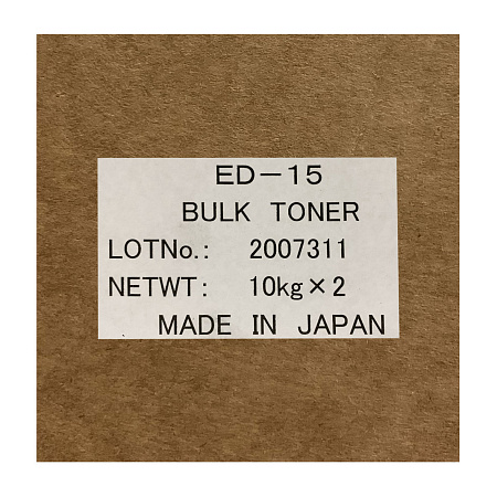 Тонер для KYOCERA type ED-15  M2135/M2040/P2035/P2040 (TK-1160/1170/1150) (короб,2х10кг) TOMOEGAWA Япония 