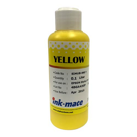 Чернила для EPSON (T6364) St Pro 7900/9900 (100мл, yellow,Pigment) EIM-990Y Ink-Mate SAL 