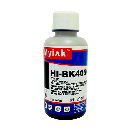 Чернила для  (HP 72, HP 10 HP 11, HP 82, HP 88, HP 727, HP 764) (100мл, matte black, Pigment) HI-BK405 EverBrite™ MyInk 