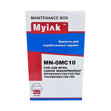 Емкость для сбора отработанных чернил Canon (MC-10) для iPF750/760/770/780 MyInk Емкость для сбора отработанных чернил Canon (MC-10) для iPF750/760/770/780 MyInk